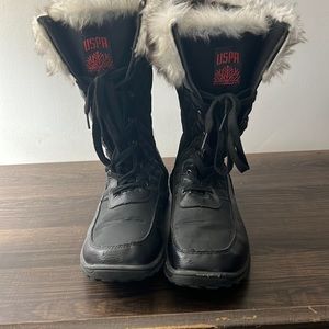 Gently used Polo Assn. size 8.5 women’s winter boots